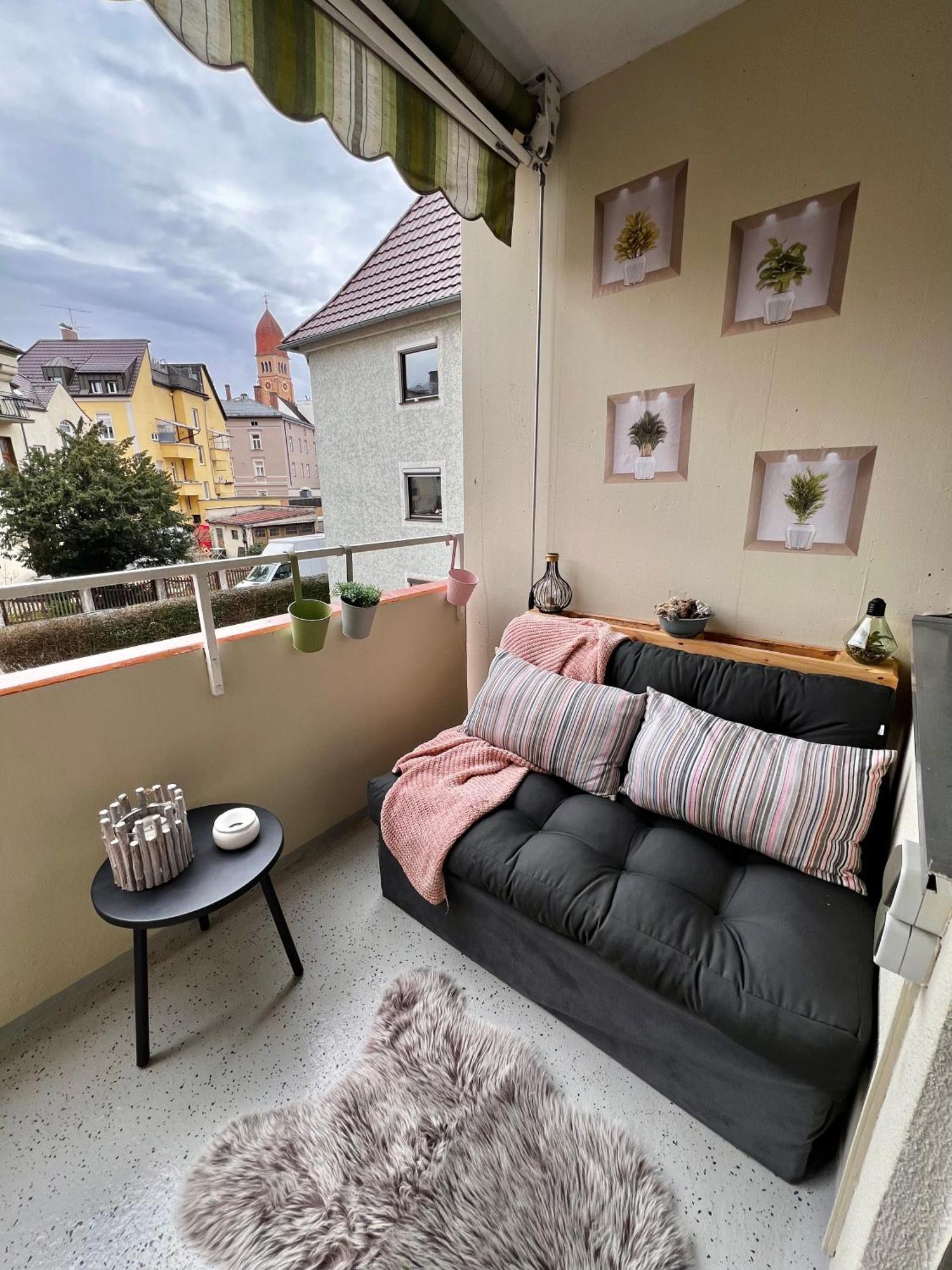 Lilis Apartment Mit Balkon Augsburg Buitenkant foto